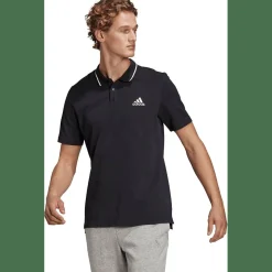 AEROREADY Essentials Piqué Small Logo Poloshirt Herren Poloshirt