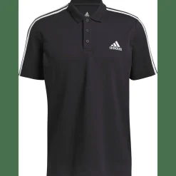 AEROREADY Essentials Piqué Embroidered Small Logo 3-Streifen Poloshirt Herren Poloshirt