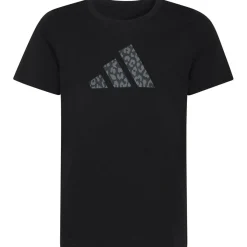 Animal Print Graphic Mädchen T-Shirt