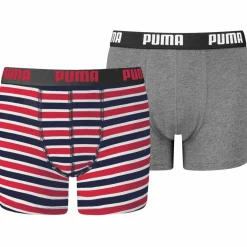 Boys Basic Boxer Printed Strip Kinder Unterhose