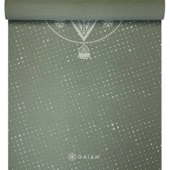 Celestial Green Yoga 5 mm Classic Printed Unisex Yoga-Matte