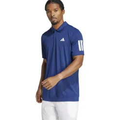 Club Tennis 3-Streifen Herren Poloshirt