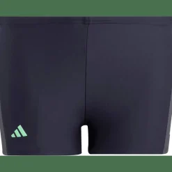 Colourblock 3-Streifen Boxer-Badehose Jungen Badehose
