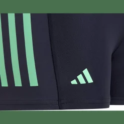 Colourblock 3-Streifen Boxer-Badehose Jungen Badehose