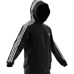 Essentials French Terry 3-Streifen Kapuzensweater Herren Kapuzensweater