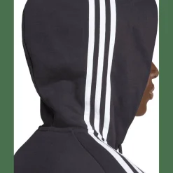 Essentials French Terry 3-Streifen Kapuzensweater Herren Kapuzensweater