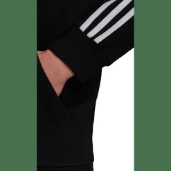 Essentials Fleece 3-Streifen Logo Hoodie Herren Kapuzensweater