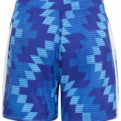 Football-Inspired Graphic Swim Jungen Badehose