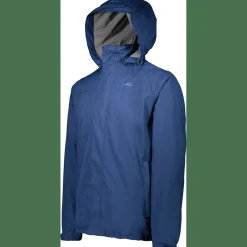 Jacket Snaps Hood Herren Regenjacke