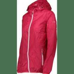 Jacket Rain Fix Hood Damen Regenjacke