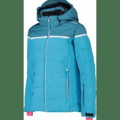 Kid G Jacket Snaps Hood Kinder Skijacke