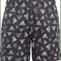 Logo Print CLX Badeshorts Jungen Badehose