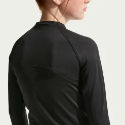 Pro Dri-Fit Half-Zip Long Sleeve Mädchen T-Shirt
