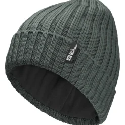 Rib Knit Unisex Mütze