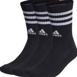 3-Streifen Cushioned Crew 3er-Pack Kinder Socken