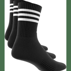 3-Streifen Cushioned Crew 3er-Pack Kinder Socken