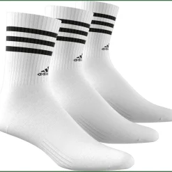 3-Streifen Cushioned Crew 3er-Pack Unisex Socken