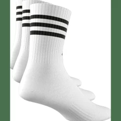 3-Streifen Cushioned Crew 3er-Pack Unisex Socken