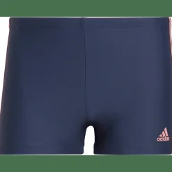 3-Streifen Boxer-Badehose Herren Badehose