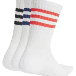 3-Streifen Cushioned Crew 3er-Pack Unisex Socken