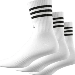 3-Streifen Cushioned Crew 3er-Pack Kinder Socken