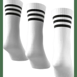 3-Streifen Cushioned Crew 3er-Pack Kinder Socken