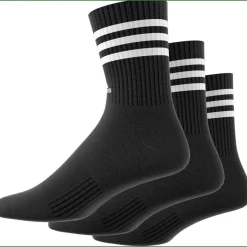 3-Streifen Cushioned Crew 3er-Pack Unisex Socken