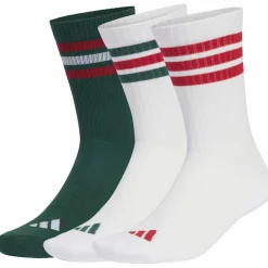 3-Stripes Cushioned Sportswear Crew Socks 3er-Pack Unisex Socken