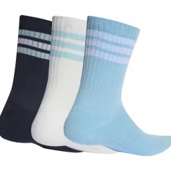 3-Stripes Cushioned Sportswear Crew Socks 3er-Pack Unisex Socken