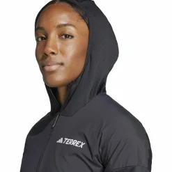 Terrex Xperior Climawarm+ Wind Light Fleece Hooded Damen Midlayer