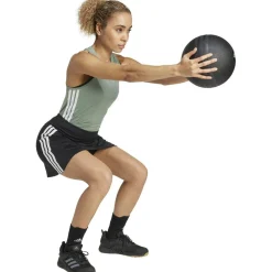Train Essentials 3-Streifen Workout Damen T-Shirt