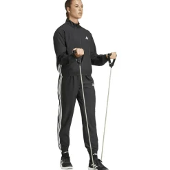 Train Essentials 3-Streifen Woven Warm-Up Jacke Damen Jacke