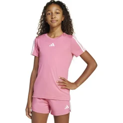 Training Essentials 3-Streifen Mädchen T-Shirt