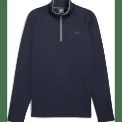 Waffle Fleece 1/4 Zip Herren Pullover