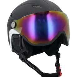 Wj-2 Ski Helmet With Visor Jungen Helm
