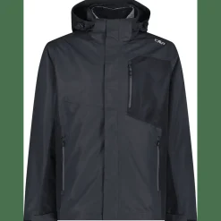 Zip Hood Detachable Inner Herren Doppeljacke